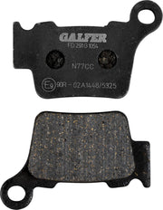 Galfer Offroad Organic Brake Pads Front Rear Organic Base Set of 2 #FD291G1054