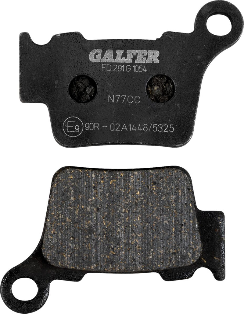 Galfer Offroad Organic Brake Pads Front Rear Organic Base Set of 2 #FD291G1054