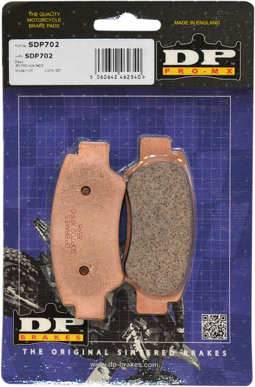 DP Brakes SDP Pro MX High-Performance Brake Pads for 2018-2024 CF MOTO Multi-Purpose Off-Road Sintered Metal Set