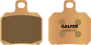 Galfer HH Sintered Brake Pads Rear Sintered Metal Set #FD220G1371