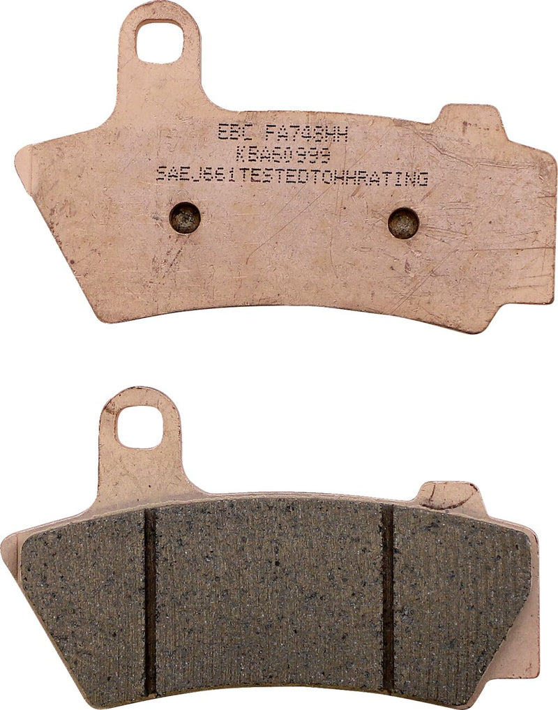 EBC Sintered "HH" Brake Pads for 2021-2026 BMW R 18 FA-HH Series Front Sintered Metal Copper Alloy Set of 2