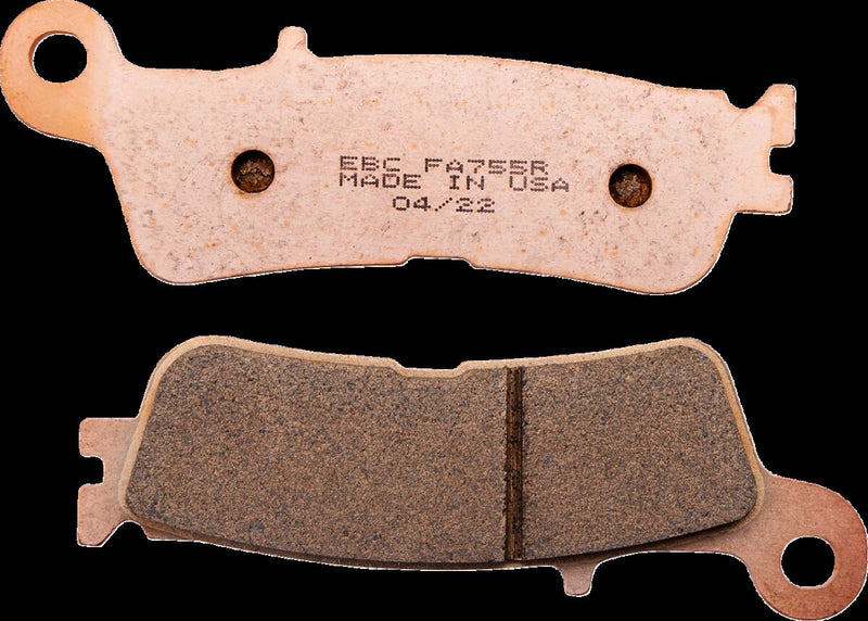 EBC Long-Life Sintered "R" Brake Pads FA-R Series Front Sintered Metal Bronze Set of 2