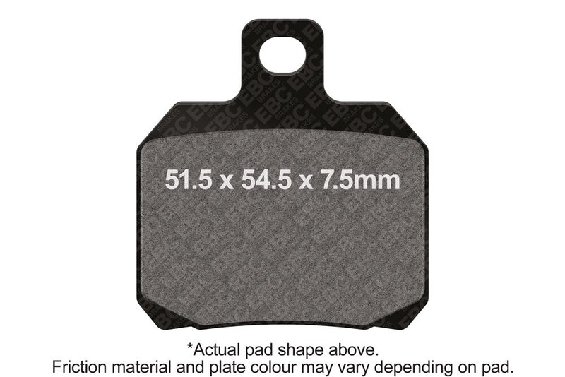 EBC Extreme Performance Sintered "EPFA" Brake Pads EPFA-HH Series Rear Sintered Metal Set