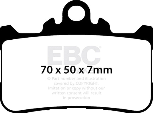 EBC FA-HH Series Sindered Brake Pads for 2021-2026 HONDA Sintered Metal Set
