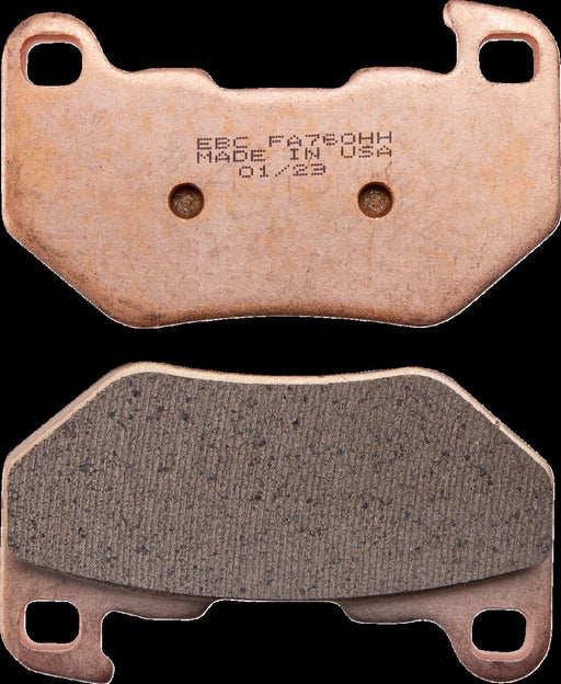 EBC Sintered "HH" Brake Pads for 2021-2026 Harley-Davidson FA-HH Series Rear Sintered Metal Copper Alloy Set of 2