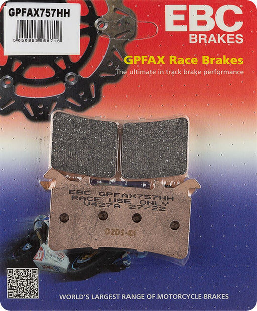 EBC GPFAX Series Race Sindered Brake Pads GPFAX-HH Series Front Sintered Metal Set