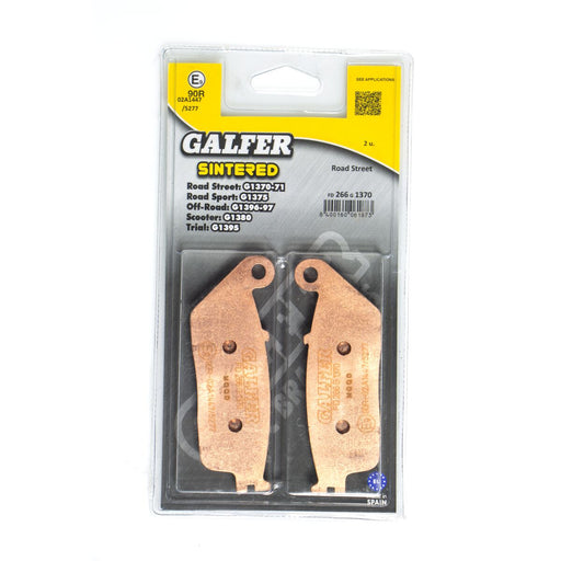 Galfer HH Sintered Brake Pads Multi-Purpose Street Front Rear Sintered Metal Set #FD266G1370