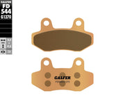 Galfer HH Sintered Brake Pads for 2004-2017, 2019 HYOSUNG Multi-Purpose Street Front Rear Sintered Metal Set #FD544G1370