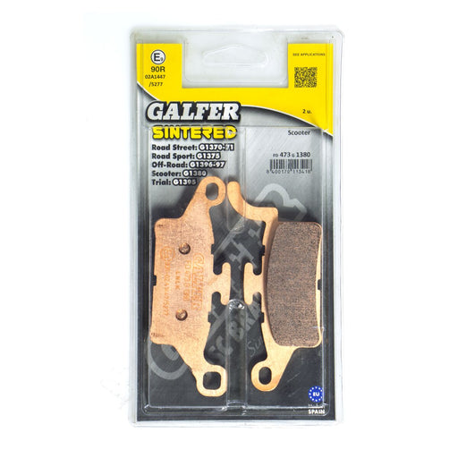 Galfer HH Sintered Brake Pads for 2012-2020 YAMAHA Street Front Rear Sintered Metal Set #FD473G1380