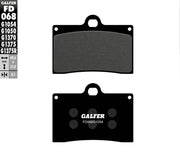 Galfer Semi-Metallic Brake Pads Multi-Purpose Street Front Rear Semi-Sintered Metal Set
