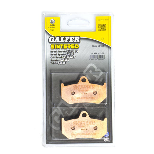 Galfer HH Sintered Brake Pads for 2000-2015 MV AGUSTA Multi-Purpose Street Front Rear Sintered Metal Set #FD486G1371