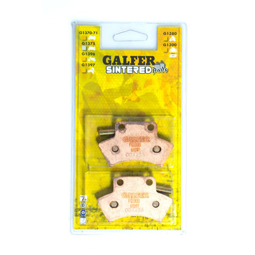 Galfer HH Sintered Brake Pads for 1989-1999 POLARIS Multi-Purpose Front Rear Sintered Metal Set #FD300G1397