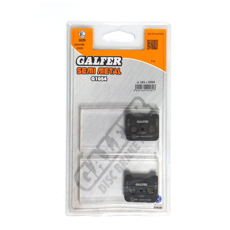 Galfer Semi-Metallic Brake Pads for 2020 APRILIA RSV4 1000 RR ABS Multi-Purpose Front Rear Semi-Sintered Metal Set #FD181G1054
