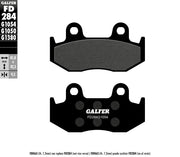 Galfer Semi-Metallic Brake Pads for 2001-2012 HONDA SH 150 Multi-Purpose Street Front Semi-Sintered Metal Set
