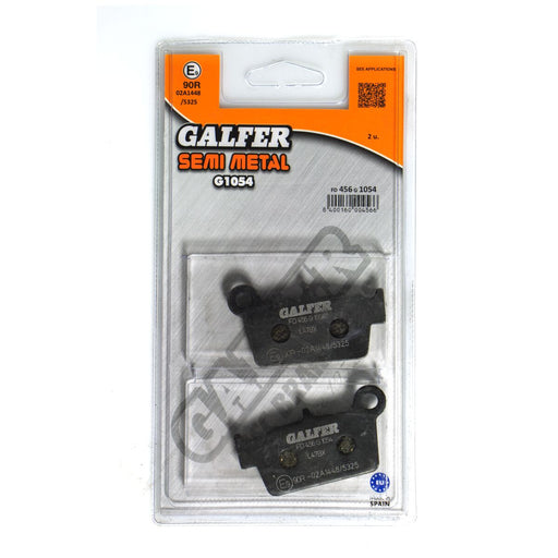Galfer Semi-Metallic Brake Pads Multi-Purpose Off-Road Front Rear Semi-Sintered Metal Set #FD456G1054