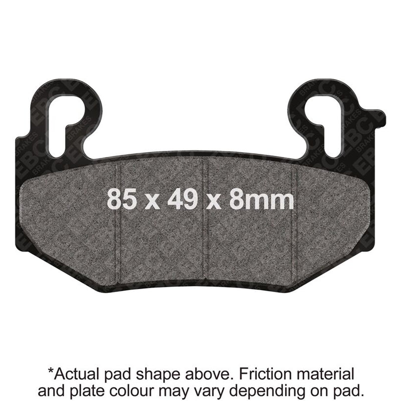 EBC FA-HH Series Sindered Brake Pads for 2023-2026 BMW R 1300 GS ABS Front Sintered Metal Pair