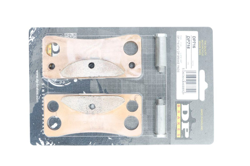 DP Brakes Sintered Metal Brake Pads for 2005-2016, 2018-2020, 2022-2024 YAMAHA Off-Road Front Pair #DP716