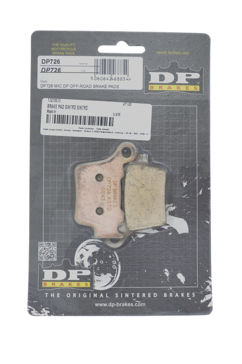 DP Brakes Sintered Metal Brake Pads Set