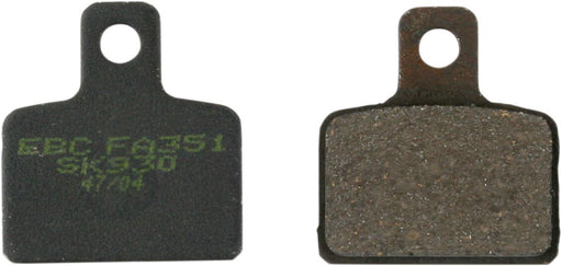EBC Sport Carbon "X" Brake Pads FA-TT Series Rear Semi-Sintered Metal Carbon Graphite Set of 2