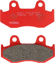 EBC Sport Carbon "X" Brake Pads for 2011-2018 YAMAHA FA-TT Series Rear Left Rear Right Semi-Sintered Metal Carbon Graphite Set of 2