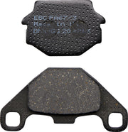 EBC Organic Base "FA" Brake Pads for 1987-1989, 1991-2007 KAWASAKI FA Series Rear Left Aramid Fibre Set of 2