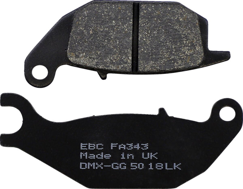 EBC Organic Base "FA" Brake Pads for 2001-2016, 2018-2021, 2025-2026 HONDA FA Series Rear Rear Left Aramid Fibre Set of 2