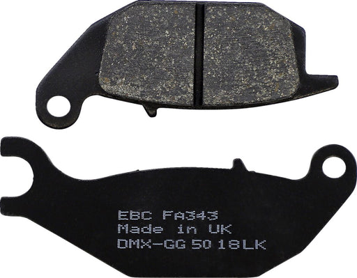 EBC Organic Base "FA" Brake Pads for 2001-2016, 2018-2021, 2025-2026 HONDA FA Series Rear Rear Left Aramid Fibre Set of 2