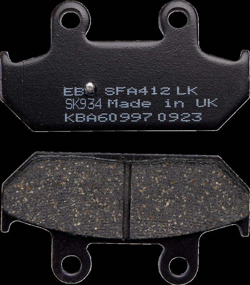 EBC Brake Pads for 2002-2020 SUZUKI Street Rear Rear Left Organic Base Set of 2