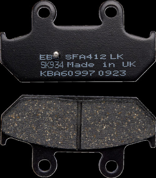 EBC Brake Pads for 2002-2020 SUZUKI Street Rear Rear Left Organic Base Set of 2