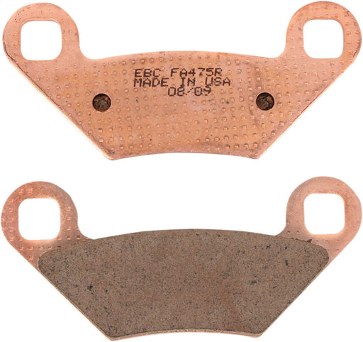 EBC Long-Life Sintered "R" Brake Pads for 2009-2024 POLARIS FA-R Series Front Rear Sintered Metal Bronze Set of 2