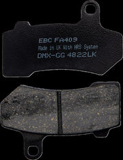 EBC Organic Harley/Buell Brake Pads for 2003, 2005-2024 Harley-Davidson FA Series Front Rear Organic Base Aramid Fibre Set of 2