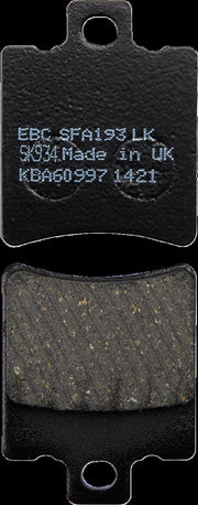 EBC Scooter "SFA" Brake Pads SFA Series Front Rear Organic Base Aramid Fibre Set of 2