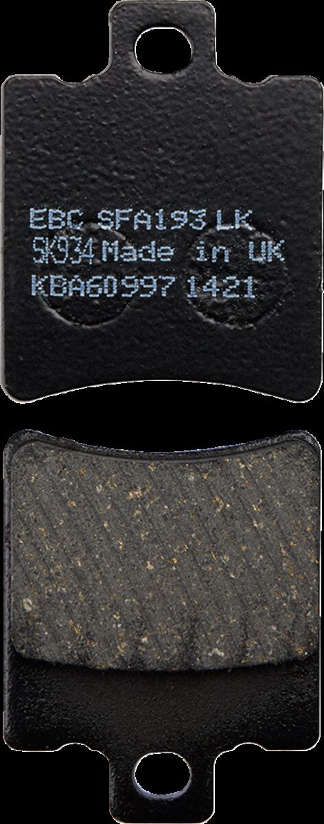 EBC Scooter "SFA" Brake Pads SFA Series Front Rear Organic Base Aramid Fibre Set of 2