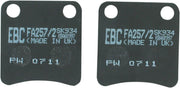 EBC Scooter "SFA" Brake Pads Parking Brake Pads SFA Series Front Organic Base Aramid Fibre Set of 2