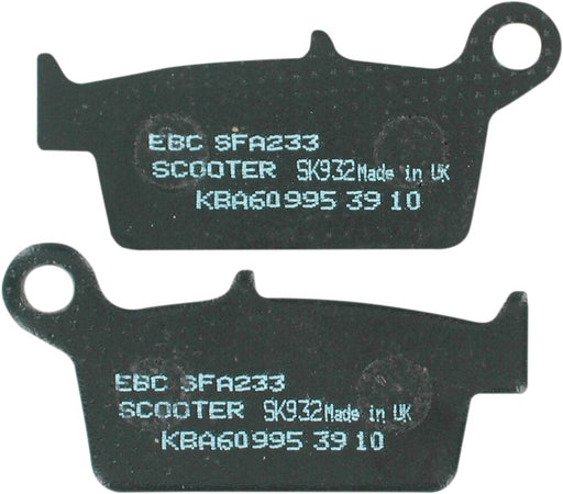 EBC Scooter "SFA" Brake Pads Multi-Purpose Street Front Rear Sintered Metal Set