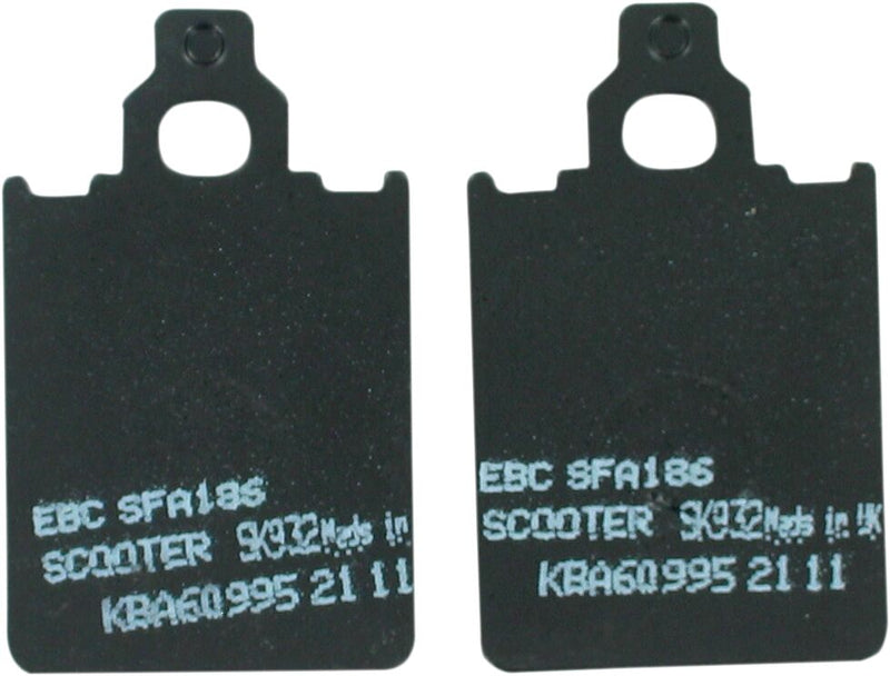 EBC Scooter "SFA" Brake Pads SFA Series Front Left Front Right Organic Base Aramid Fibre Set of 2