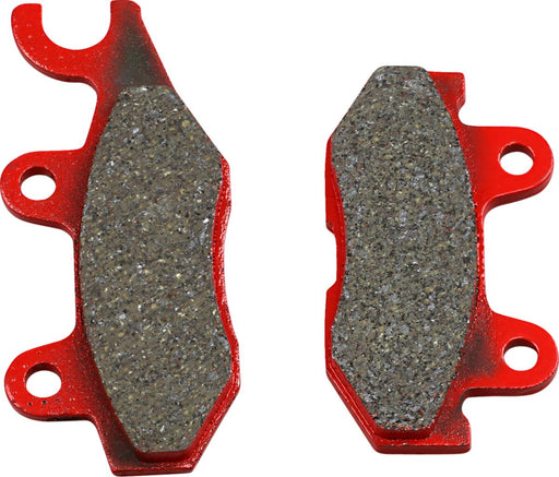 EBC Sport Carbon "X" Brake Pads for 2015-2024 YAMAHA FA-TT Series Front Left Rear Left Semi-Sintered Metal Carbon Graphite Set of 2