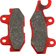 EBC Sport Carbon "X" Brake Pads for 2015-2024 YAMAHA FA-TT Series Front Right Rear Right Semi-Sintered Metal Carbon Graphite Set of 2