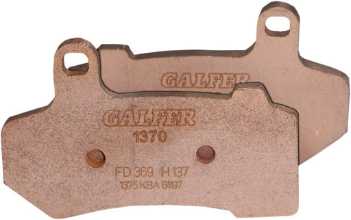 Galfer HH Sintered Brake Pads for 2006-2024 Harley-Davidson Front Rear Sintered Metal Copper Alloy Set of 2
