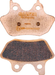 Galfer HH Sintered Brake Pads for 2001, 2006-2017 Harley-Davidson Front Rear Sintered Metal Copper Alloy Pair #FD375G1370