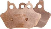 Galfer HH Sintered Brake Pads for 2001, 2006-2017 Harley-Davidson Front Rear Sintered Metal Copper Alloy Pair #FD375G1370