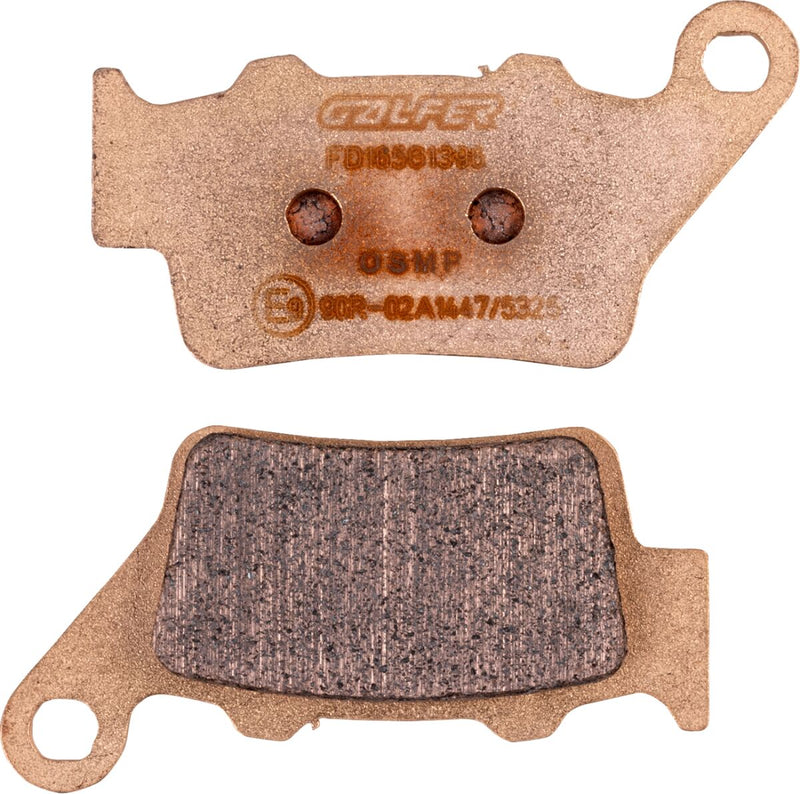 Galfer Ceramic Brake Pads Rear Set of 2 #FD165G1396
