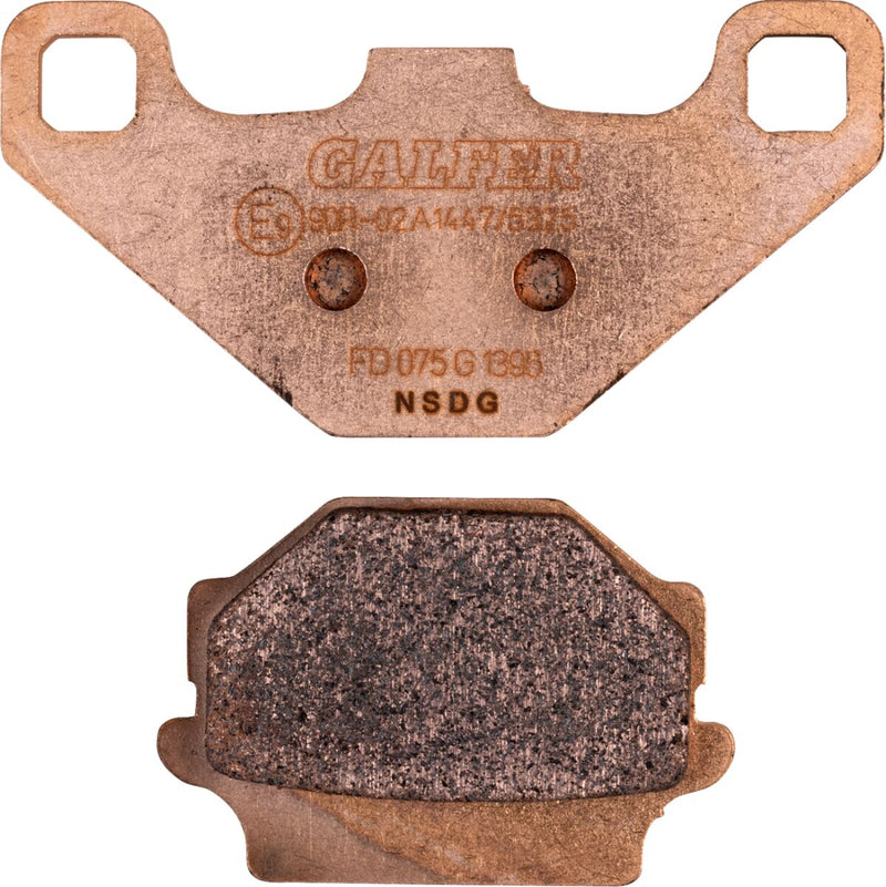 Galfer HH Sintered Brake Pads Front Rear Sintered Metal Copper Alloy Pair #FD075G1396