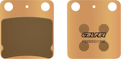 Galfer HH Sintered Brake Pads Front Rear Sintered Metal Copper Alloy Pair