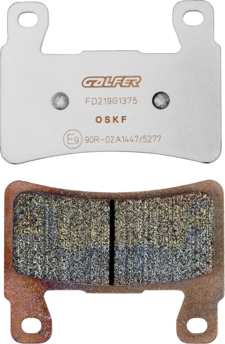 Galfer HH Sintered Ceramic Brake Pads Front Set of 2 #FD219G1375