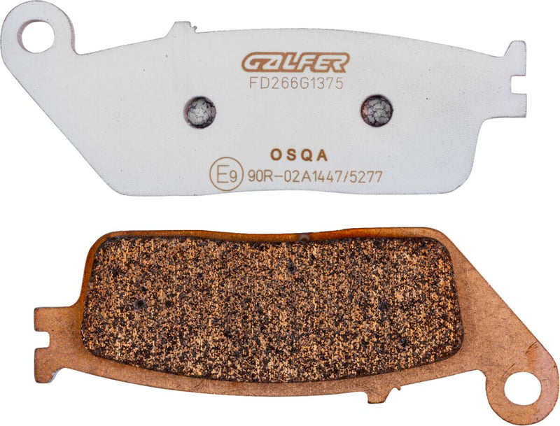 Galfer HH Sintered Ceramic Brake Pads Front Rear Set of 2 #FD266G1375
