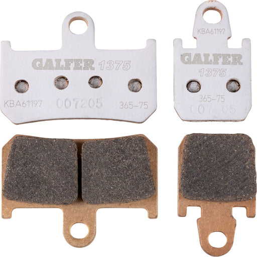 Galfer HH Sintered Ceramic Brake Pads for 2007-2014 YAMAHA YZF-R1 1000 Front Set of 4 #FD365G1375