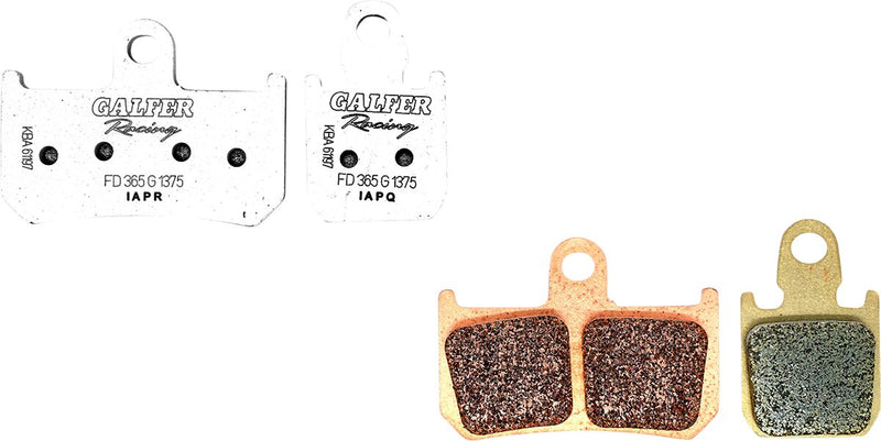 Galfer HH Sintered Ceramic Brake Pads for 2007-2014 YAMAHA YZF-R1 1000 Front Set of 4 #FD365G1375