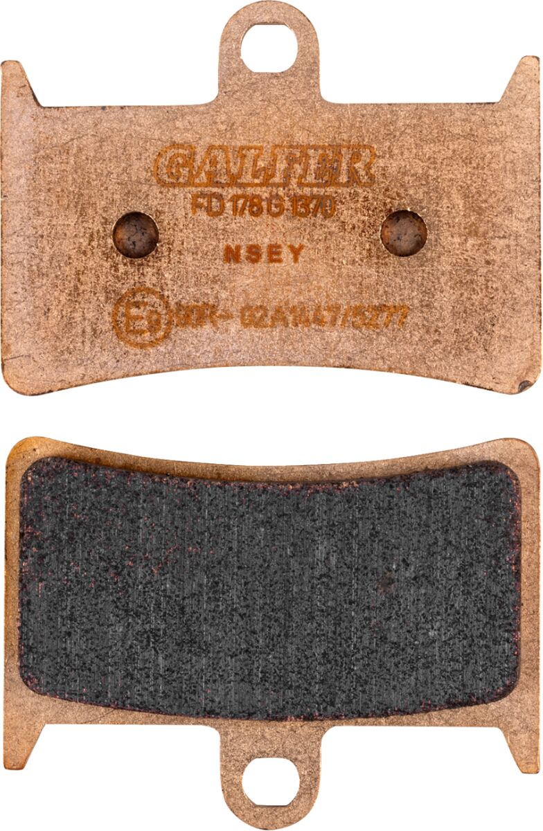 Galfer HH Sintered Brake Pads for 2005-2026 YAMAHA Front Sintered Metal Copper Alloy Pair #FD178G1370