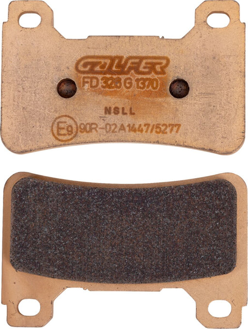Galfer HH Sintered Brake Pads for 2005-2021, 2023-2026 HONDA Front Sintered Metal Copper Alloy Pair #FD326G1370